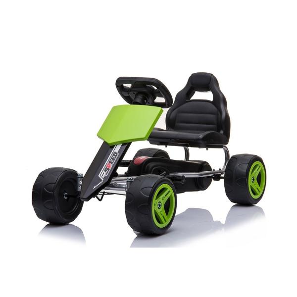 Detská šliapacia motokára Go-kart Baby Mix Speedy zelená 