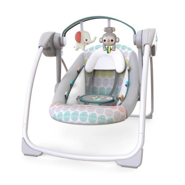 BRIGHT STARTS Lehátko s melódiou Whimsical Wild 0m+, do 9 kg,2025 