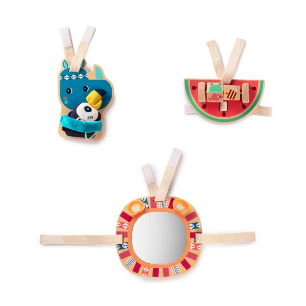 Lilliputiens - súprava 3 aktívnych panelov - nosorožec Marius 