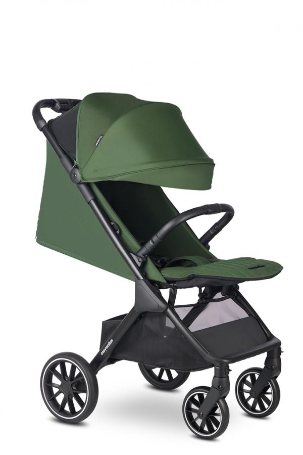 EASYWALKER Kočík športový Jackey2 XL Deep Green + PETITE&MARS fusak Jibot ZADARMO 