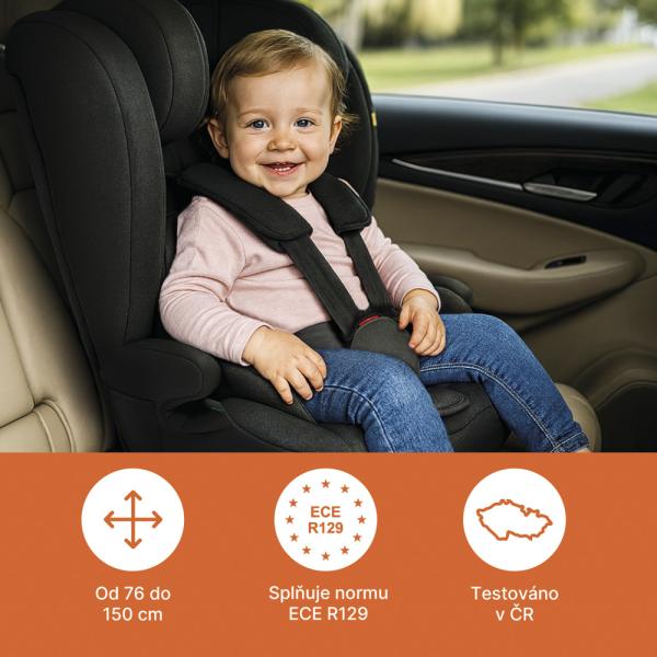 Autosedačka Alfa R129, Grey 