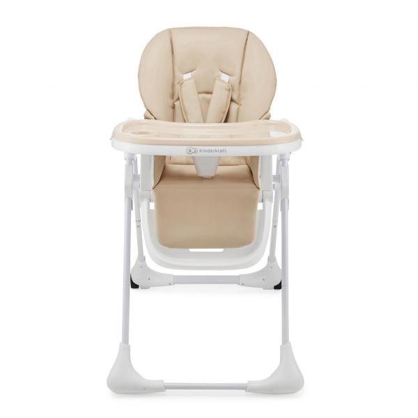 KINDERKRAFT Stolička jedálenská Tummie beige 