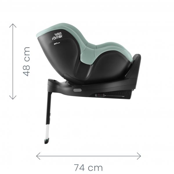 Britax-römer Autosedačka Dualfix 5Z Classic, Deep Grey 