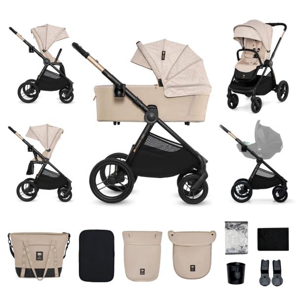KINDERKRAFT Kočík kombinovaný Nea 2 2v1 Dune Whisper Bizuu 