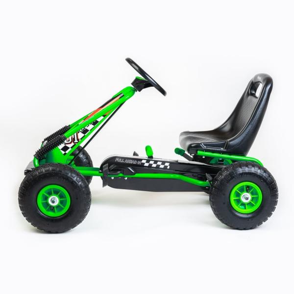 Detská šliapacia motokára Go-kart Baby Mix Razor zelená 