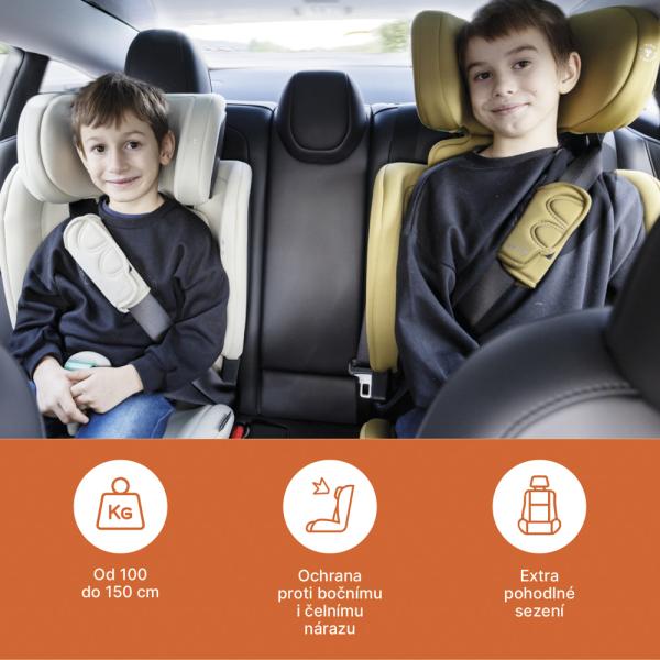 Autosedačka Matrix i-Size, Ivory Beige 