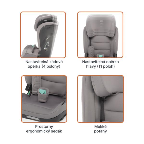 Autosedačka Matrix i-Size, Ivory Beige 