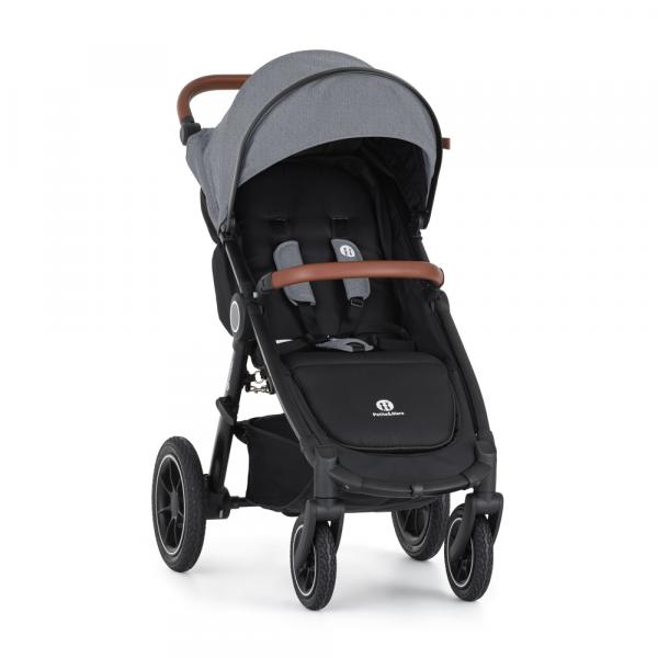 PETITE&MARS Kočík športový Street2 Air Oak Ultimate Grey + PETITE&MARS fusak Jibot ZADARMO 