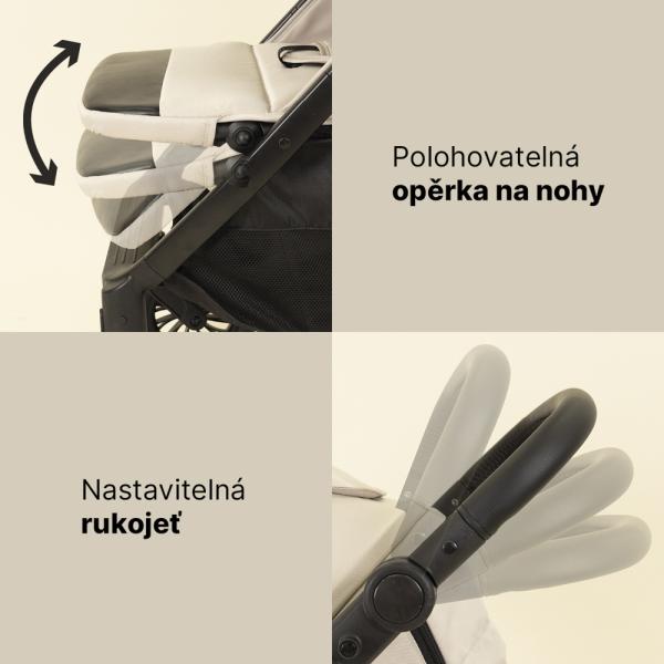 Športový kočík Moya, Boss Grey 