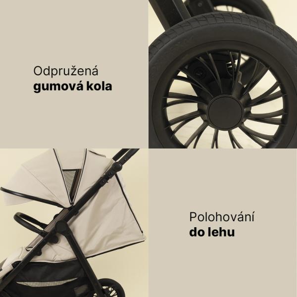 Športový kočík Moya, Boss Grey 