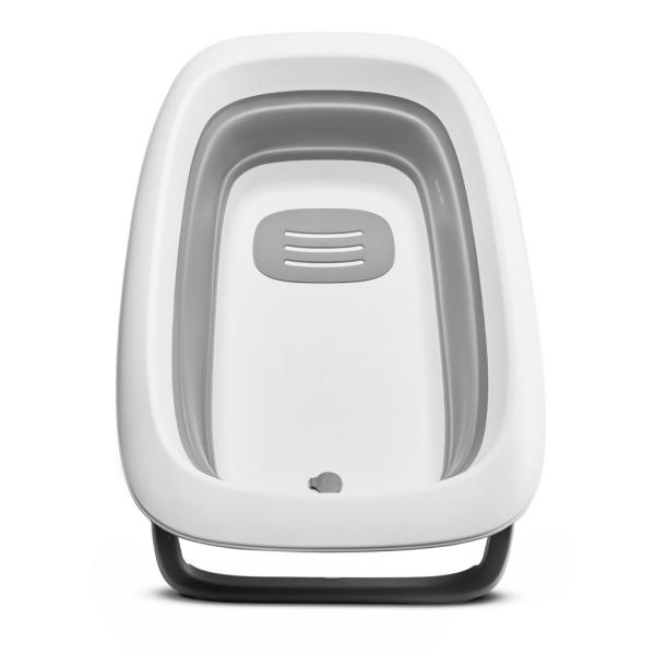 KINDERKRAFT Stolík prebaľovací s vaničkou Bubbly Grey 