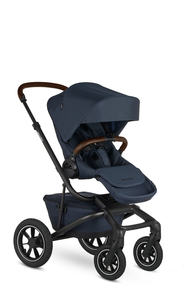 EASYWALKER Kočík kombinovaný Jimmey Indigo Blue XXL AIR + RWS + CYBEX Aton B2 i-Size + základňa 