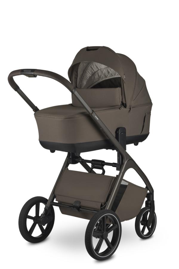 EASYWALKER Kočík kombinovaný Zoey Chestnut Brown + CYBEX Aton B2 i-Size + základňa 