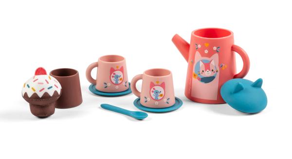 Lilliputiens – hračka do vody čajový servis – mačička Jeanne 