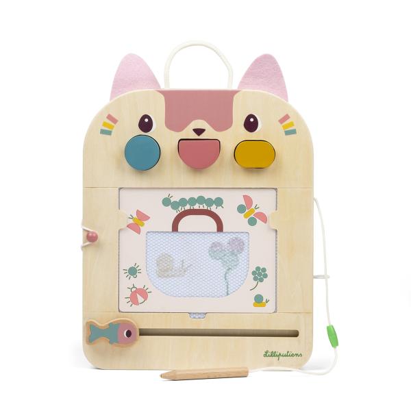 Lilliputiens – čarovná tabuľka – mačička Jeanne 