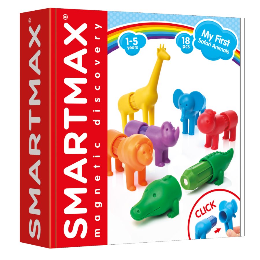 SmartMax - Moje prvé Safari zvieratká - 18 ks 