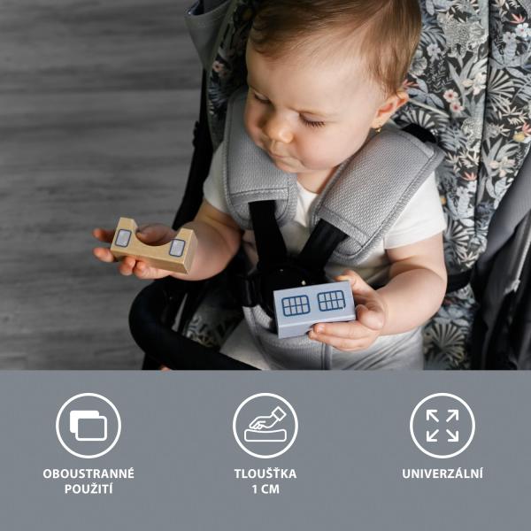 Zopa Vložka do kočíka Easy, Jungle Pink 