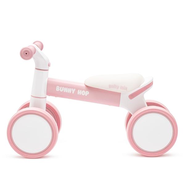 Detské odrážadlo Baby Mix Bunny Hop Ultralight ružové 