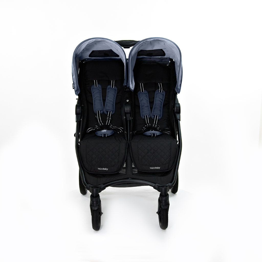 VALCO BABY Kočík dvojičkový Slim Twin Glacier + PETITE&MARS fusak Jibot ZADARMO 