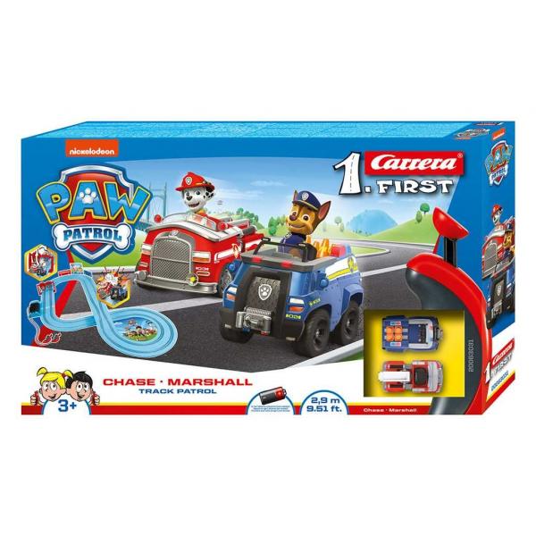 Autodráha Carrera FIRST Paw Patrol Track Patrol 2,9 m 